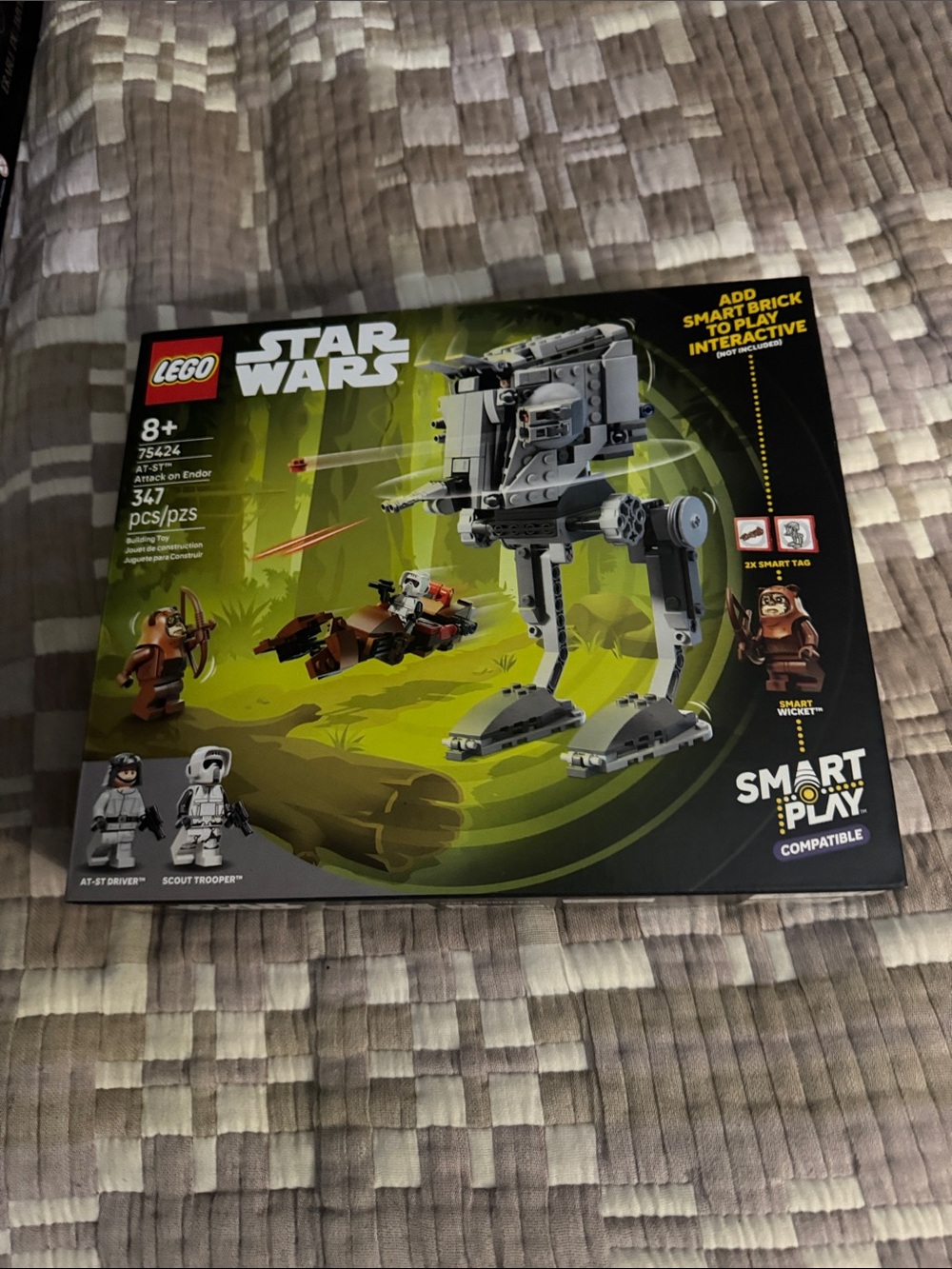 Lego Star Wars Gray AT-ST Walker Building Set